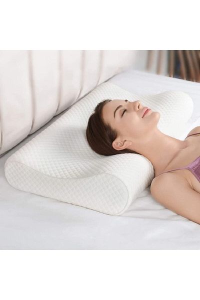 MVC Concept Visco Neck Pillow Orthopedic Neck Pillow Special Visco Pillow For Neck Flattening Neck