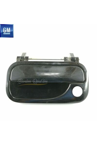 Delikli Sol Ön Kapı Dış Açma Kolu Siyah B-boyanabilir tip Opel Vectra B, Corsa B Coupe, Tigra A