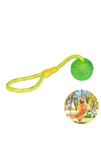 Boldy Dog String Play Ball - Cat String Toy - Pet Play Ball - String Pet Toy