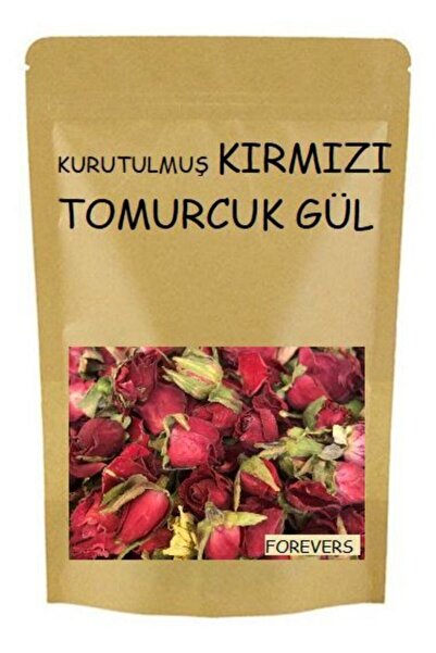 forevers Kurutulmuş Tomurcuk Kırmızı Gül 45 Gram