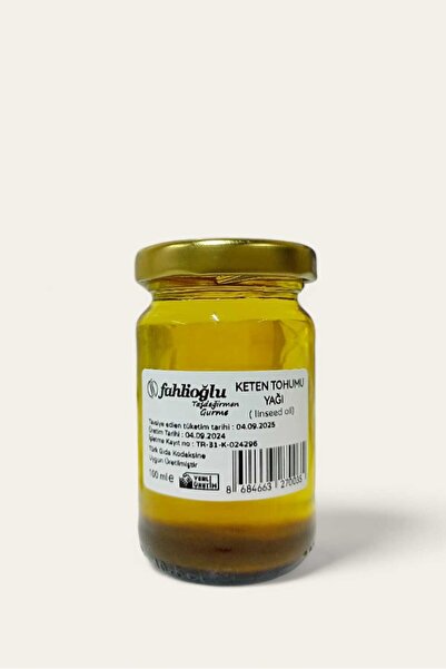 Keten Tohumu Yağı 100 ml