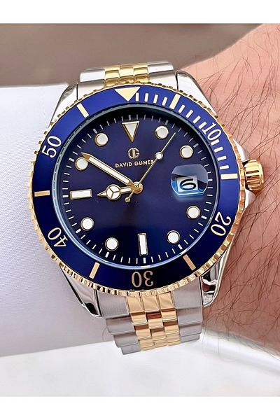 DAVID GUNER MEN'S WRIST WATCH