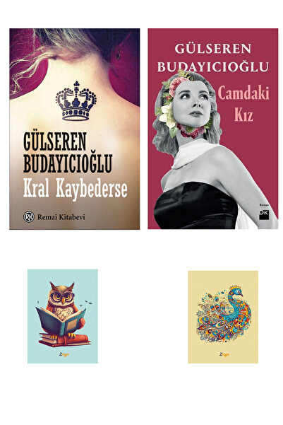 Dara Yayınları Kral Kaybederse - Camdaki Kız - Gülseren Budayıcıoğlu - (2 NOT DEFTERLİ)