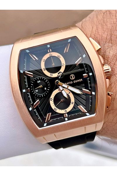 DAVID GUNER MEN'S WRIST WATCH