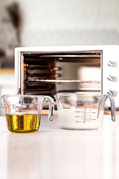 Paşabahçe Borcam 2'li Ölçü Kabı Seti 500 cc - 1000 cc