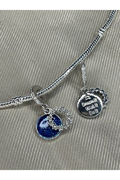 asaf İlham verici charm | gümüş kaplama