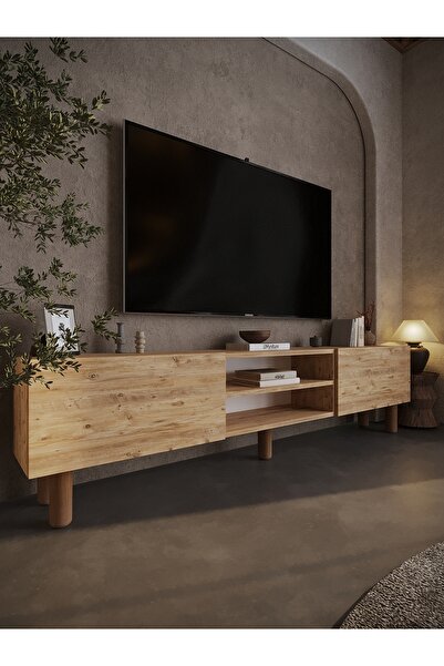 Myniture Home & Living Festival Tv Sehpası BH3030-6 Çam Bohem Tv Ünitesi