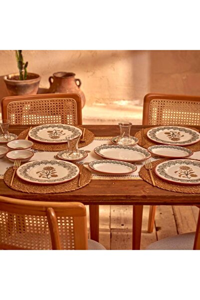 Bella Maison Indian Porselen 50 Parça Sofra Seti