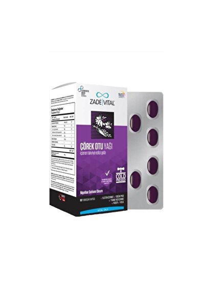 Zade Vital 900mg60 Capsules Black Cumin Oil