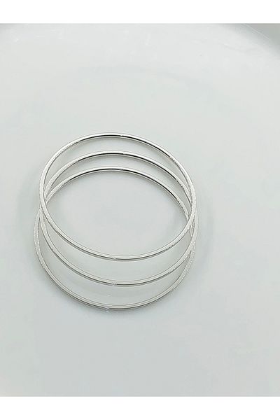 DS DİAMONDSHOP Ajda Model 3 - Steel Bracelet, Three in One