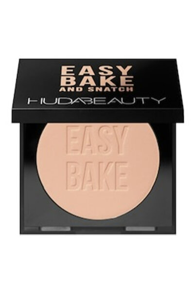 Huda Beauty Banana Bread - Easy Bake and Snatch Compact Powder, Pinkestcosmetics