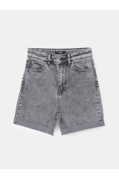 LC Waikiki Women's Jean Shorts - Mom Fit
