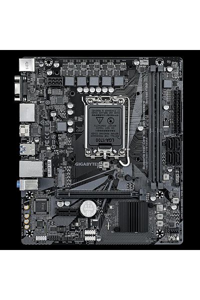Gigabyte Gigabyte H610M S2H V3 - Ddr4 3200Mhz M.2 HDMI 1700P Motherboard