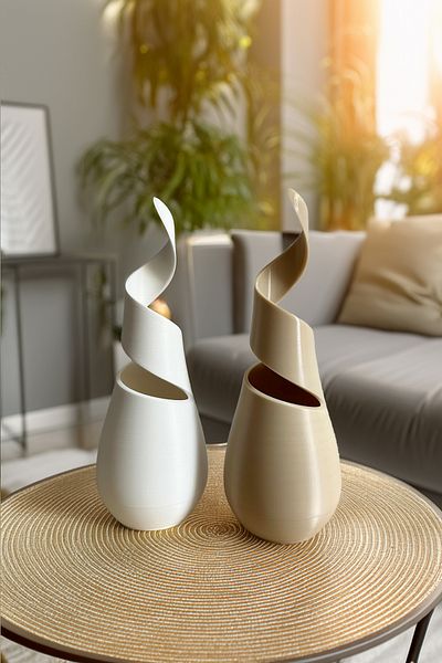 Obaco Σετ Μοντέρνο Μίνιμαλ Κομψό Βάζο 23cm