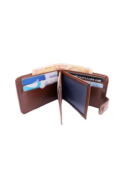 MKM MAN Leather Look Men's Wallet & Card Holder