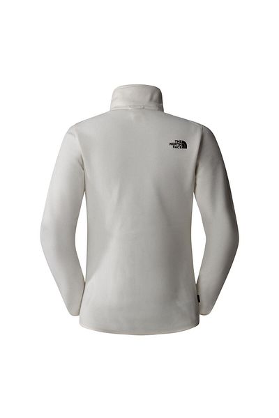 THE NORTH FACE Glacier Fz W 100 - Women's Fleece White-L, Full Zip Nf0A855O4Hp1