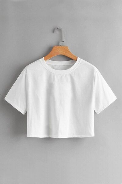 BESTTRENDY Tricou Oversize Crop pentru damă