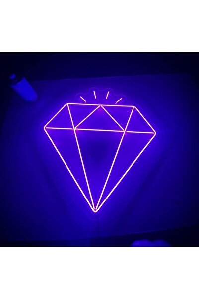 Pleksistore Neon led diamond elmas pırlanta