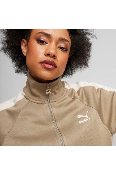 Puma Емблематично горнище на дамски анцуг T7