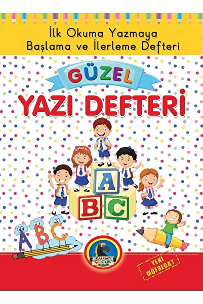Karatay Yayınları 2024 Yeni Satır Aralıklarına Uygun Standart Yazı Defteri 48...