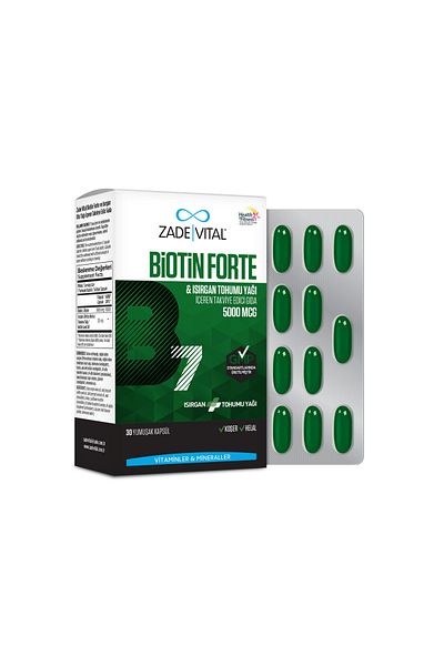 Zade Vital Biotin Forte B7 - 30 CapSule Bra