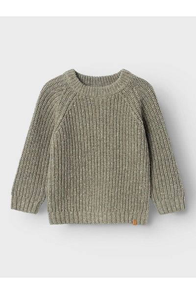 Lil' Atelier Mini Strick Kazak Uzun Kol