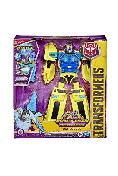 transformers Bumblebee Cyberverse Maceraları Battle Call Bumblebee Büyük Figür