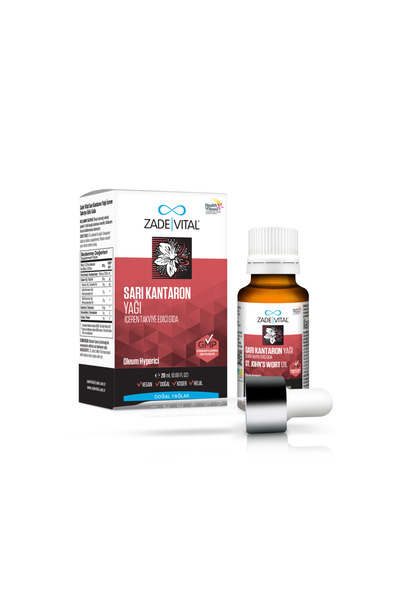 Zade Vital Sarı Kantaron Yağı 20 ml
