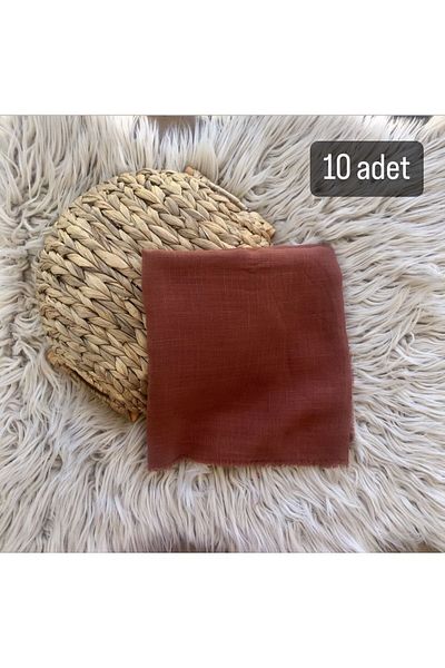 Dolce Flamed 10 Pack Βαμβακερό Κασκόλ γραφής μιας χρήσης 100x100cm 10x
