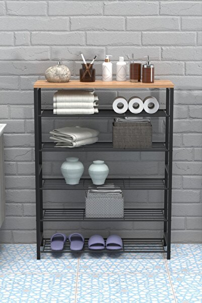 Retodesign 6 Katlı Ayakkabılık- Banyo Rafı -çok Amaçlı Raf 1891