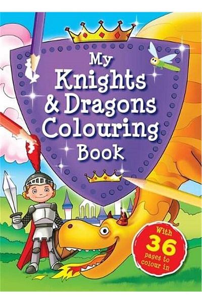 autumn publishing My Knights & Dragons Coloring Book