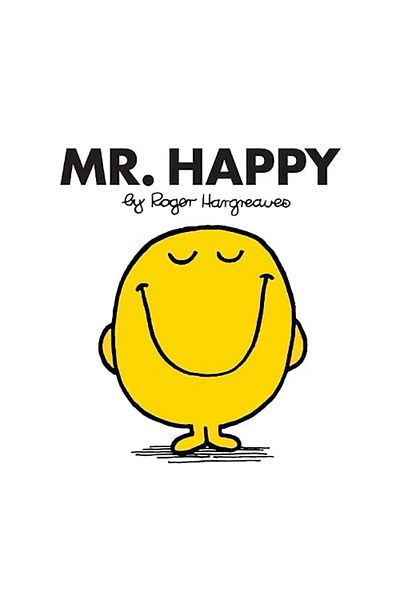 HarperCollins Publishers Mr. Happy - Relaxed Fit Short Sleeve T-Shirt