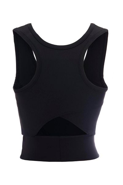 josejuan Women's Sports Bra with Thick Straps and Cross Back Detail 7155