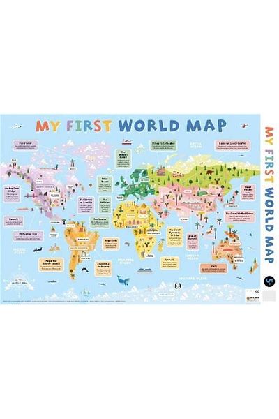 autumn publishing My First World Map Poster