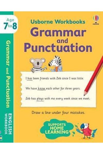 Usborne Workbooks Grammar And Punctuation 7-8