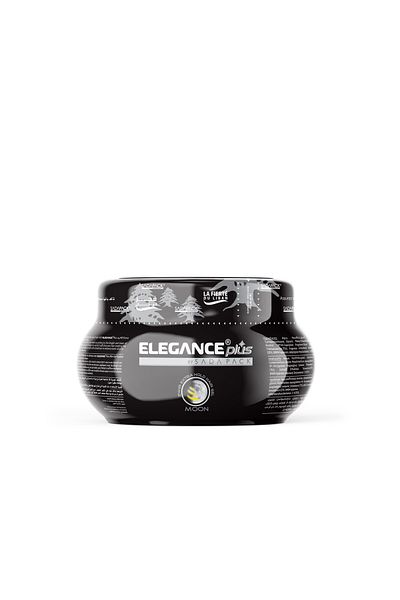 Elegance -Plus Hair Gel - Moon, 100ml | Firm Hold, Non-Sticky, Easy to Wash, Long-Lasting Shine