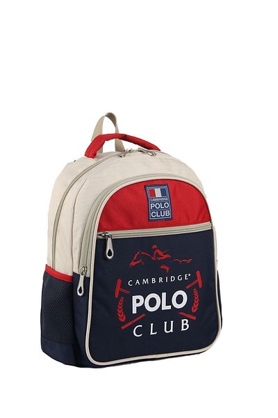Cambridge Polo Club Unisex Primary School Bag - Old-Fashioned