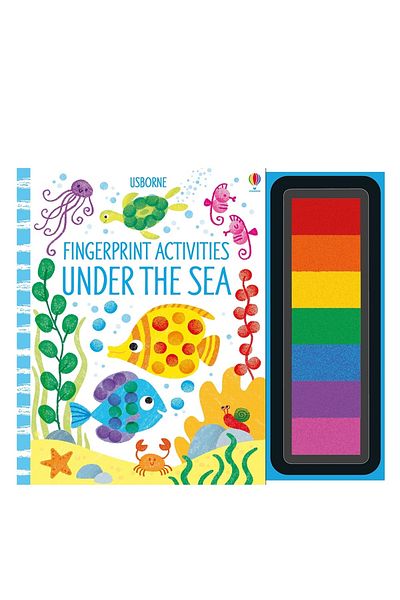 Usborne Fingerprint Style Underwater Activities