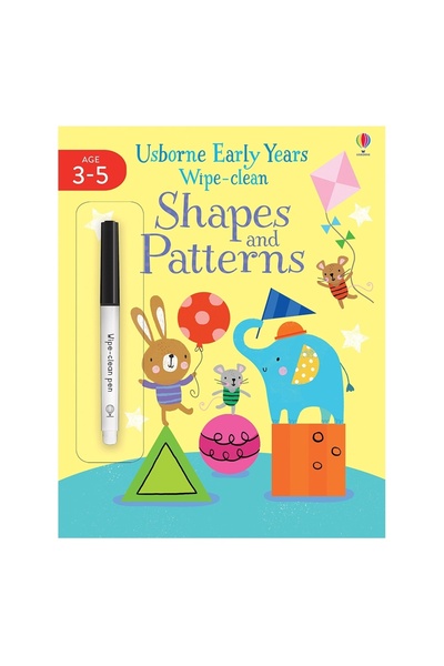 Usborne Σχήματα και Σχέδια για Σβήσιμο για την Πρώιμη Παιδική Ηλικία