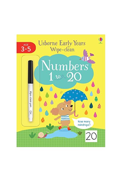 Usborne Αριθμοί 1 έως 20 που ξεσβήνουν με μια μάτιση – Βιβλίο Δραστηριοτήτων ...