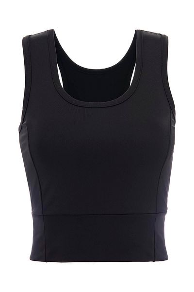 josejuan Women's Sports Bra with Thick Straps and Cross Back Detail 7155