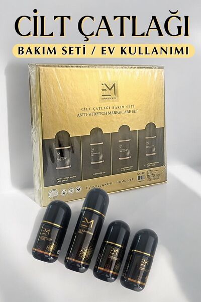 Çatlak Kremi Seti - 4’lü Set - Çatlak İzlerine Karşı Premium Bakım - Evde ve Profesyonel Kullanım