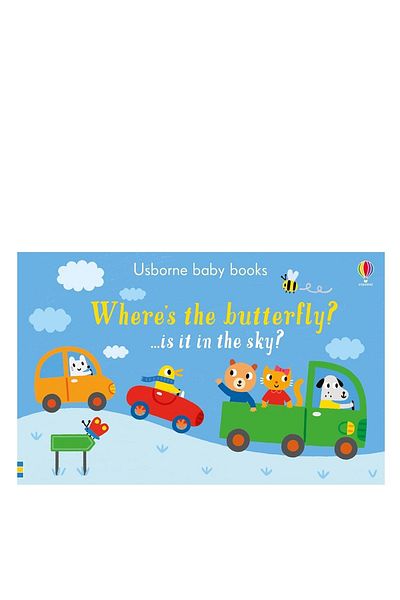 Usborne أين الفراشة هي في السماء
