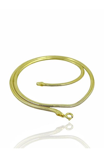 Milenyum Balık Sırtı Kolye Gümüş Balıksırtı Model Unisex Zincir