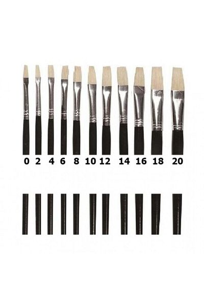 Mikro 'Mf-2058 Oil Paint Brush No:2