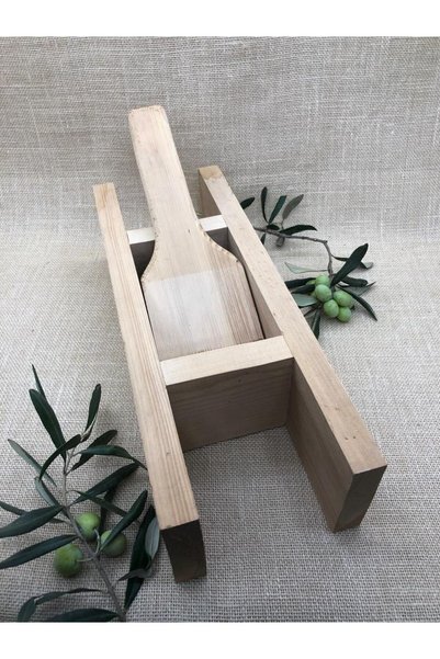 OBİDEV Wooden Easy-to-Use Home Type Olive Crushing Machine