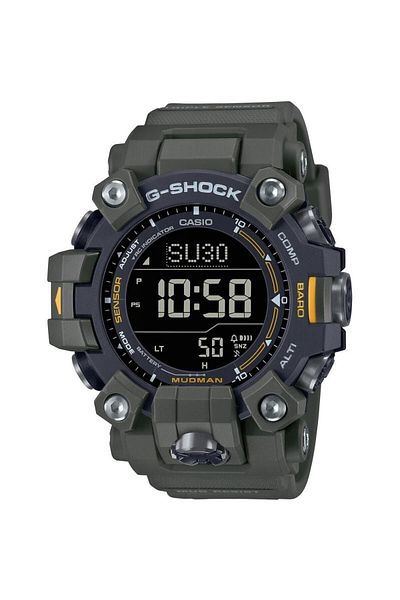 Casio Men's Gw-9500-3dr G-shock Black Mudman Wristwatch