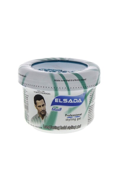 Elsada جل تصفيف الشعر طويل الأمد من EL SADA: ثبات ولمعان فائقين في زجاجة خضرا...