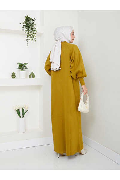 Kirazgym Γυναικείο φόρεμα πλεκτό με μπαλόνι