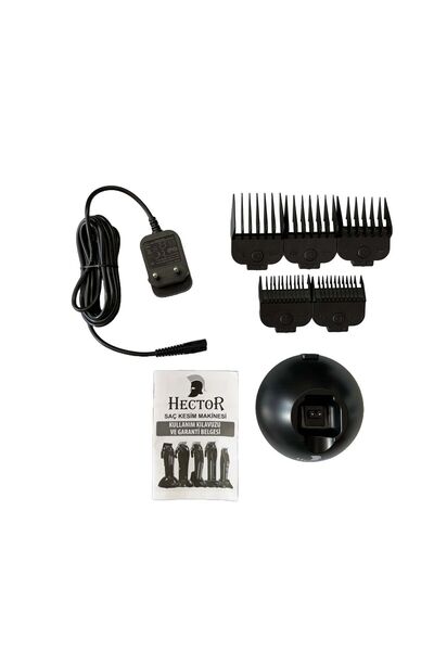 Hector Excellence - Profesyonel Traş Makinası SİYAH